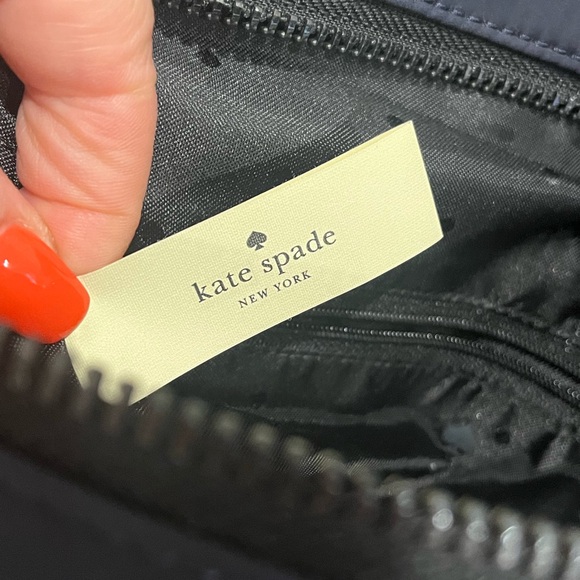 KATE SPADE Dark Navy Nylon Backpack VGC! - Picture 7 of 13